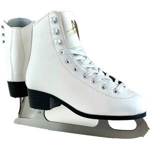 American Athletic Shoe Girl's Tricot Lined Ice Skates